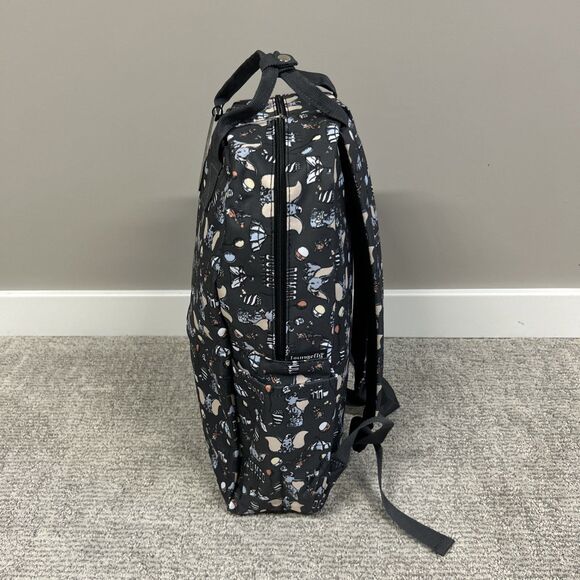Loungefly X Disney Dumbo Gray Nylon Backpack All Over Print New - Picture 5 of 12